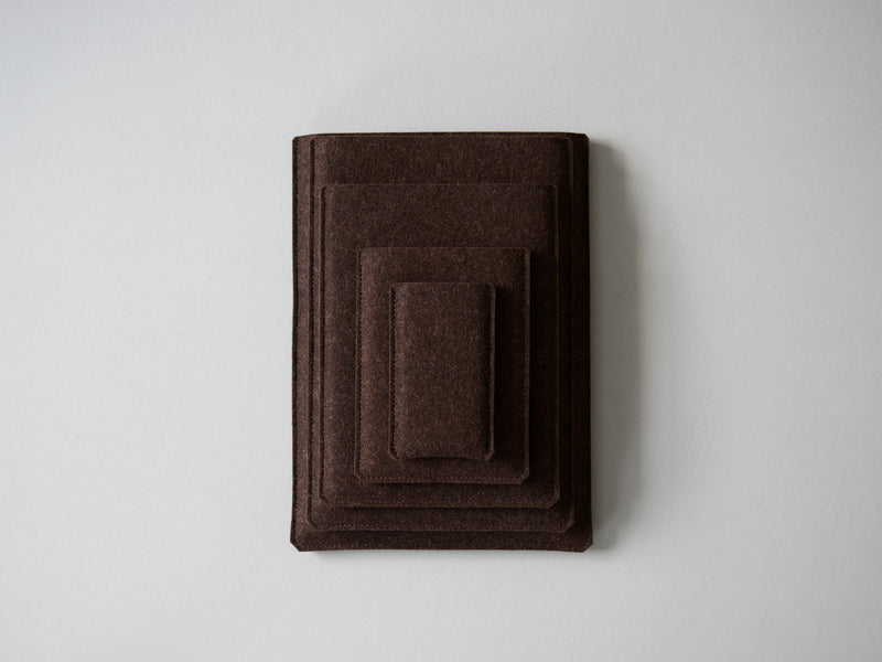 Felt Sleeve for MacBook Pro/Air in Brown