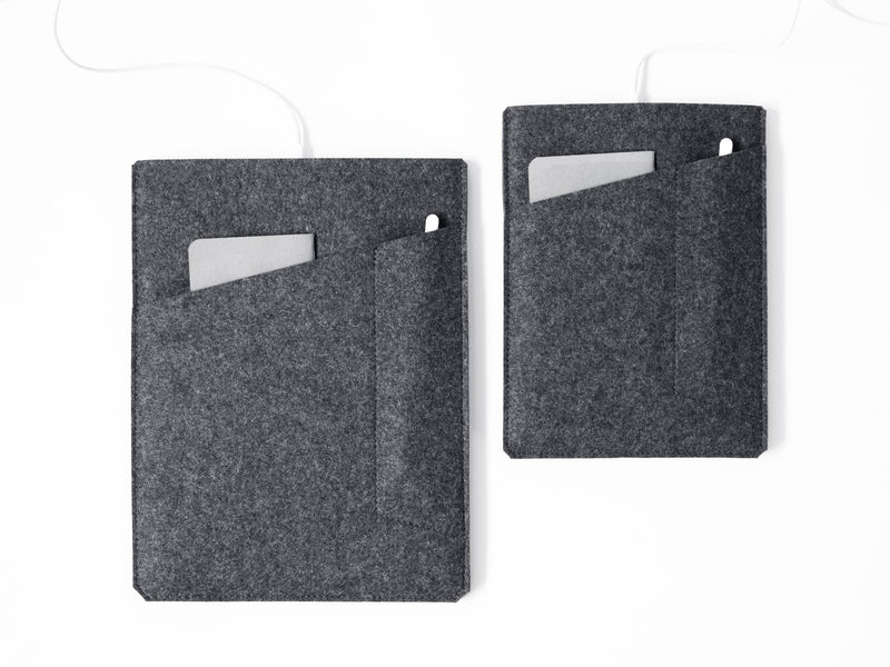 iPad Sleeve with Pockets - Felt